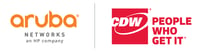 Aruba and CDW logo 