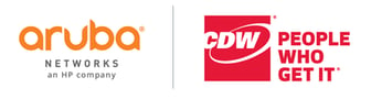 Aruba and CDW logo 
