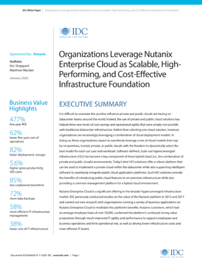 Nutanix IDC Whitepaper