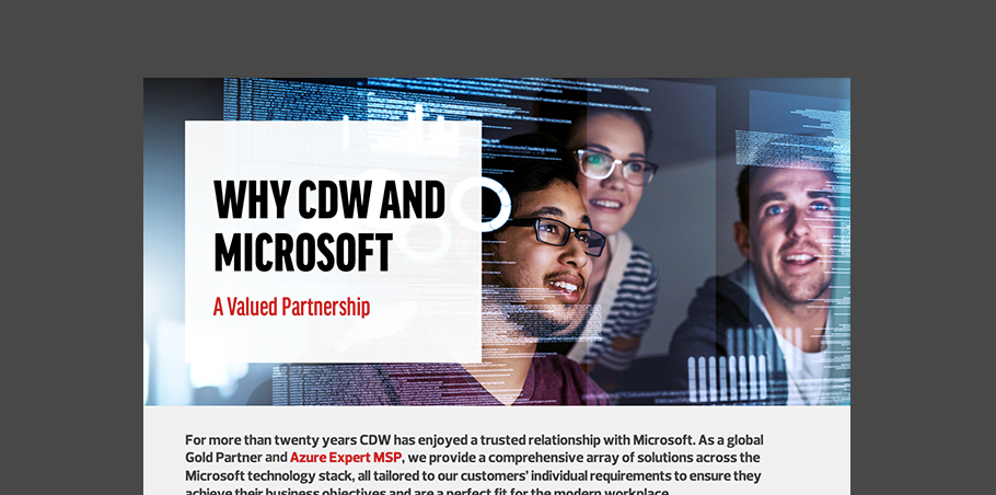 why-cdw-and-microsoft